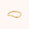 Astrid & Miyu Wave Ring In Gold New In 1 Astrid & Miyu Wave Ring In Gold New In