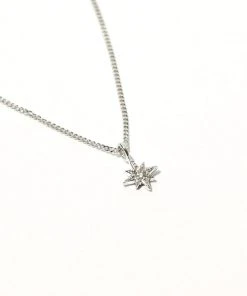 Astrid & Miyu Twilight Star Pendant Necklace In Silver New In
