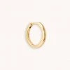 Astrid & Miyu New In Essential 11.5mm Hoop In Gold 2 Astrid & Miyu New In Essential 11.5mm Hoop In Gold