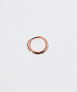Astrid & Miyu Essential 11.5mm Hoop In Rose Gold New In