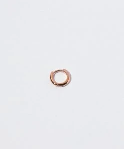 Astrid & Miyu Essential 6.5mm Hoop In Rose Gold 10 Astrid & Miyu Essential 6.5mm Hoop In Rose Gold