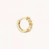 Astrid & Miyu Cosmic Star 8mm Hoop In Gold New In