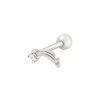 Astridandmiyu Sale Shooting Star Barbell In Silver