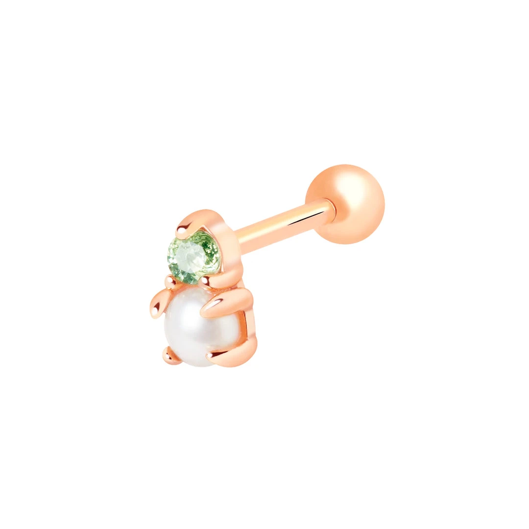 Astridandmiyu Gleam Barbell In Rose Gold Sale 3 Astridandmiyu Gleam Barbell In Rose Gold Sale