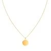 Astridandmiyu Crystal Set Pendant Necklace In Gold Necklaces