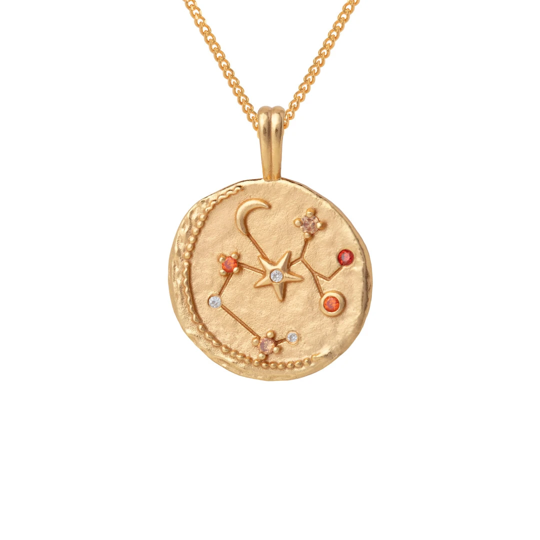 Astrid & Miyu Zodiac Necklaces Sagittarius Zodiac Pendant Necklace In Gold 5 Astrid & Miyu Zodiac Necklaces Sagittarius Zodiac Pendant Necklace In Gold