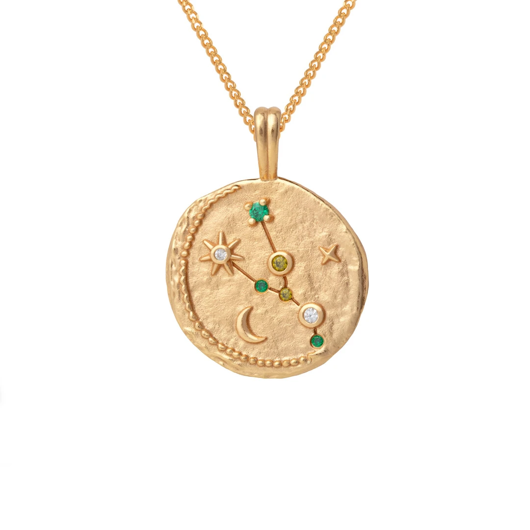 Astrid & Miyu Best Sellers Taurus Zodiac Pendant Necklace In Gold 5 Astrid & Miyu Best Sellers Taurus Zodiac Pendant Necklace In Gold