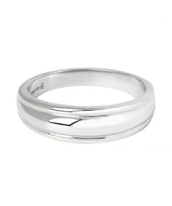 Astrid & Miyu Ripple Ring In Silver