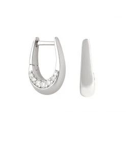 Astrid & Miyu Sales 38 Astrid & Miyu Ara Hoops In Silver