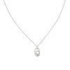 Astrid & Miyu Sale Infinite Pendant Necklace In Silver