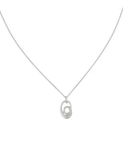 Astrid & Miyu Sale Infinite Pendant Necklace In Silver