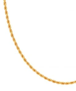 Astrid & Miyu Rope Bold Chain Necklace In Gold 7 Astrid & Miyu Rope Bold Chain Necklace In Gold