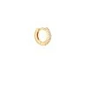 Astrid & Miyu Jewelled Crystal Hoop 6.5mm In Gold