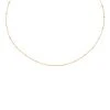 Astridandmiyu Essential Beaded Choker In Gold Necklaces