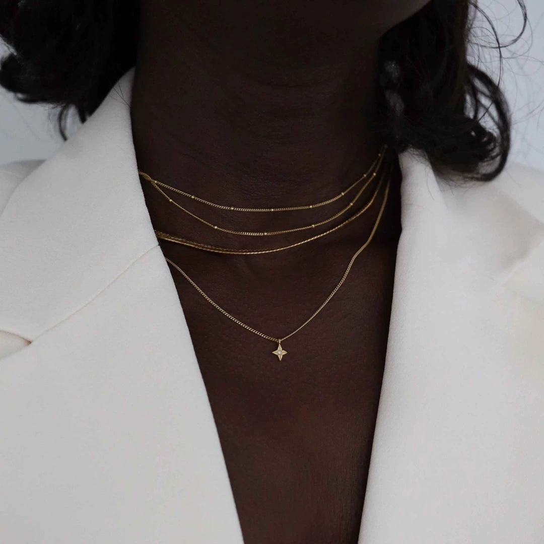 Astridandmiyu Essential Beaded Choker In Gold Necklaces 4 Astridandmiyu Essential Beaded Choker In Gold Necklaces