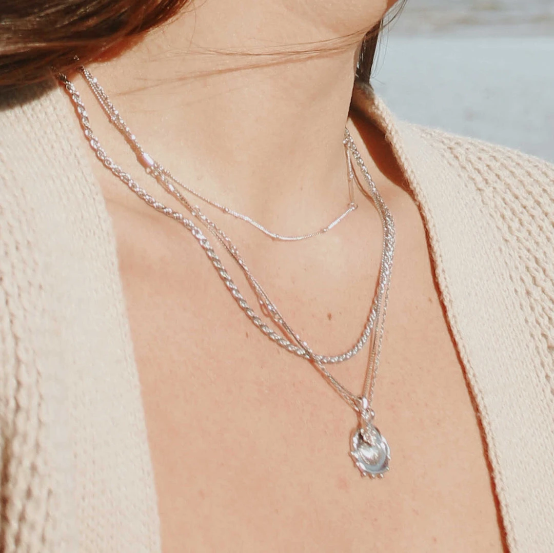 Astridandmiyu Essential Beaded Choker In Silver 4 Astridandmiyu Essential Beaded Choker In Silver