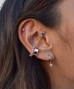 Astridandmiyu Sale Boyfriend Simple Ear Cuff In Rose Gold