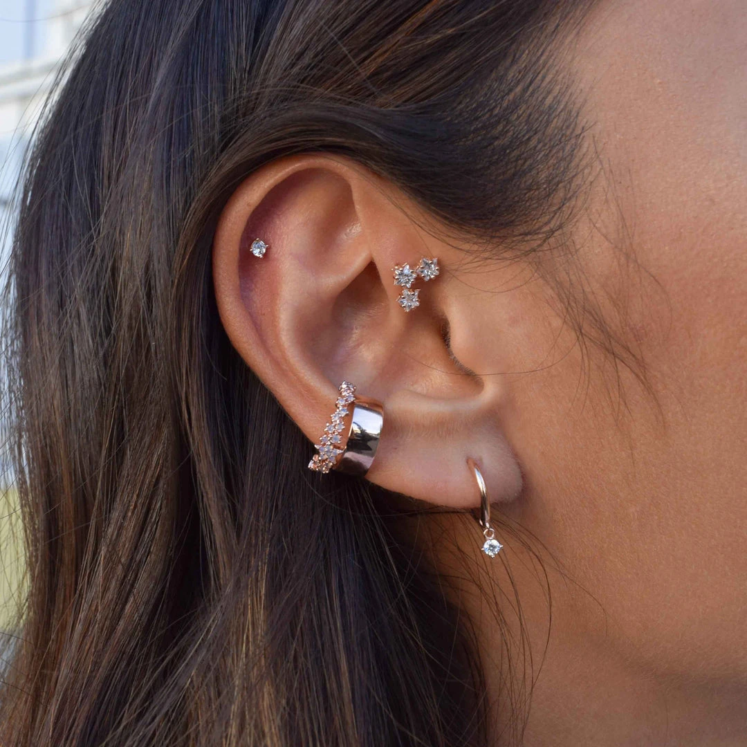 Astridandmiyu Sale Boyfriend Simple Ear Cuff In Rose Gold 4 Astridandmiyu Sale Boyfriend Simple Ear Cuff In Rose Gold