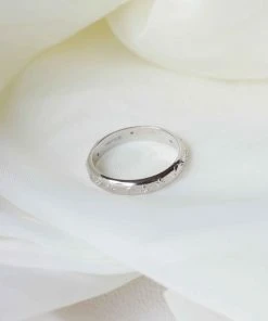 Astrid & Miyu Celestial Band Ring In Silver Rings