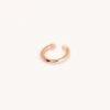 Astridandmiyu Crossing Lines Small Stacking Ear Cuff In Rose Gold Sale