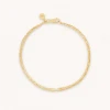 Astrid & Miyu Duo Chain Bracelet In Gold 2 Astrid & Miyu Duo Chain Bracelet In Gold