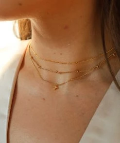 Astridandmiyu Essential Beaded Choker In Gold Necklaces 8 Astridandmiyu Essential Beaded Choker In Gold Necklaces