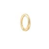 Astrid & Miyu Solid Gold Graduated Rook Hoop