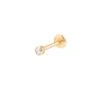 Astrid & Miyu Solid Gold Gem Piercing Stud