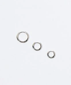 Astrid & Miyu Essential 8mm Hoop In Silver