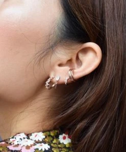Astridandmiyu Sale Mystic Baguette Spike Drop Stud Earrings In Rose Gold 7 Astridandmiyu Sale Mystic Baguette Spike Drop Stud Earrings In Rose Gold