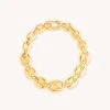 Astrid & Miyu Mariner Chain Bracelet In Gold