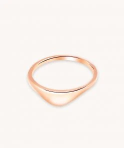 Astridandmiyu Sale Molten Ring In Rose Gold