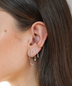 Astridandmiyu Sale Basic Ear Cuff In Gold
