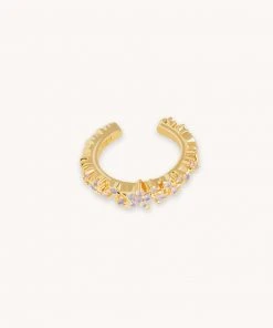 Astridandmiyu Sale Mystic Star Ear Cuff In Gold