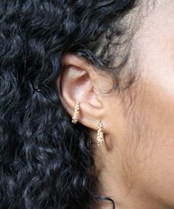 Astridandmiyu Sale Mystic Star Ear Cuff In Gold