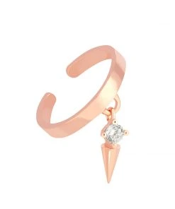 Astridandmiyu Mystic Spike Ear Cuff In Rose Gold Sale