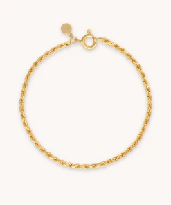 Astrid & Miyu Sales 19 Astrid & Miyu Best Sellers Rope Chain Bracelet In Gold