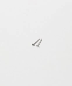 Astrid & Miyu Small Ball Stud Earrings In Solid White Gold