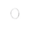 Astrid & Miyu Solid White Gold Simple Piercing Hoop 2 Astrid & Miyu Solid White Gold Simple Piercing Hoop