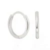 Astridandmiyu Mystic Simple Hoops In Silver Best Sellers 2 Astridandmiyu Mystic Simple Hoops In Silver Best Sellers
