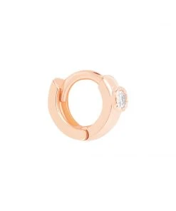 Astridandmiyu Single Stone Clicker In Rose Gold Sale