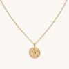 Astrid & Miyu Best Sellers Taurus Zodiac Pendant Necklace In Gold