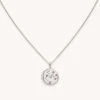 Astrid & Miyu Sagittarius Zodiac Pendant Necklace In Silver Zodiac Necklaces