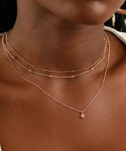 Astrid & Miyu Essential Bold Beaded Choker In Rose Gold Sale