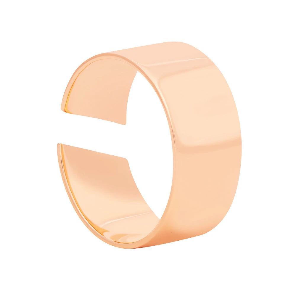 Astridandmiyu Sale Boyfriend Wide Band Ring In Rose Gold 3 Astridandmiyu Sale Boyfriend Wide Band Ring In Rose Gold