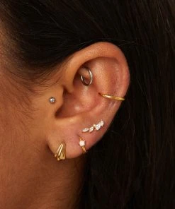 Astridandmiyu Crystal Barbell In Gold Best Sellers 15 Astridandmiyu Crystal Barbell In Gold Best Sellers