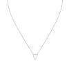 Astridandmiyu Sale Diamond Bar Necklace In Silver 1 Astridandmiyu Sale Diamond Bar Necklace In Silver