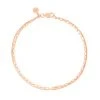 Astridandmiyu Double Chain Bracelet In Rose Gold Bracelets 2 Astridandmiyu Double Chain Bracelet In Rose Gold Bracelets