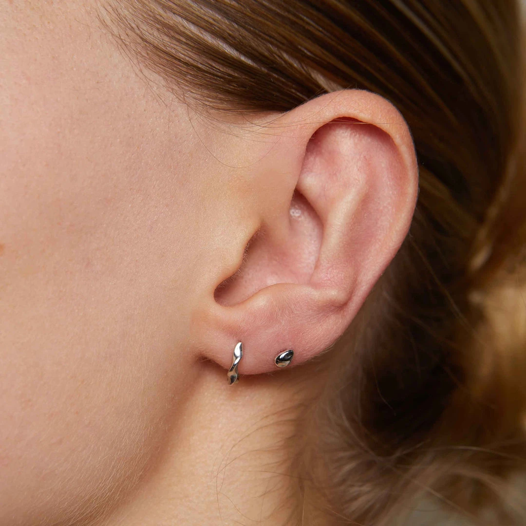 Astridandmiyu Elemental Huggies In Silver Best Sellers 7 Astridandmiyu Elemental Huggies In Silver Best Sellers