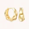 Astridandmiyu Elemental Hoops In Gold Earrings 1 Astridandmiyu Elemental Hoops In Gold Earrings